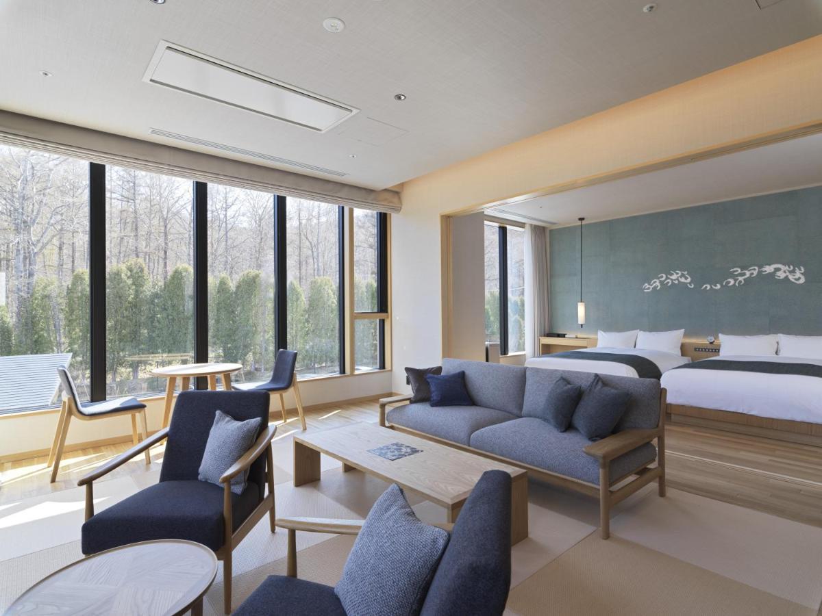 Lake Toya Tsuruga Resort Hikarinouta 도야코정 외부 사진