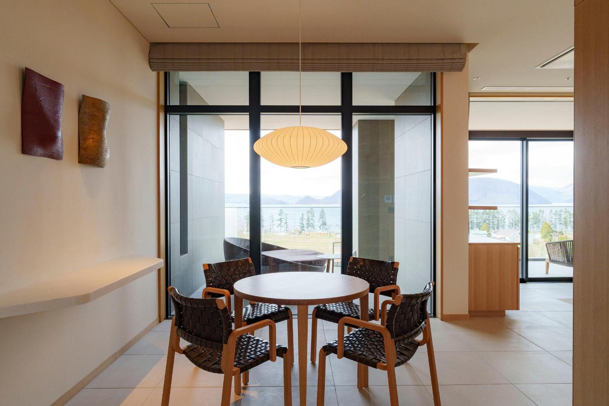 Lake Toya Tsuruga Resort Hikarinouta 도야코정 외부 사진
