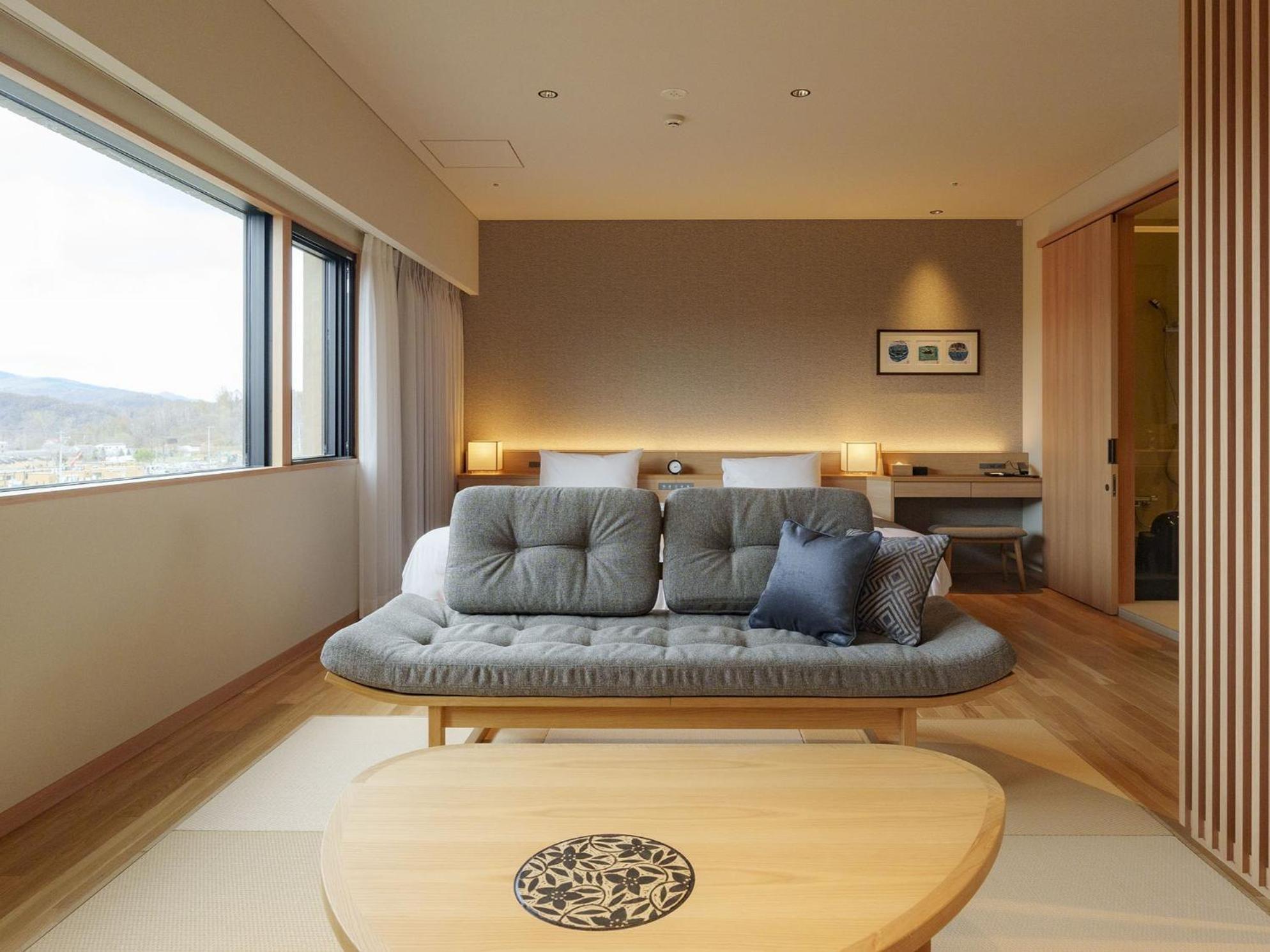 Lake Toya Tsuruga Resort Hikarinouta 도야코정 외부 사진