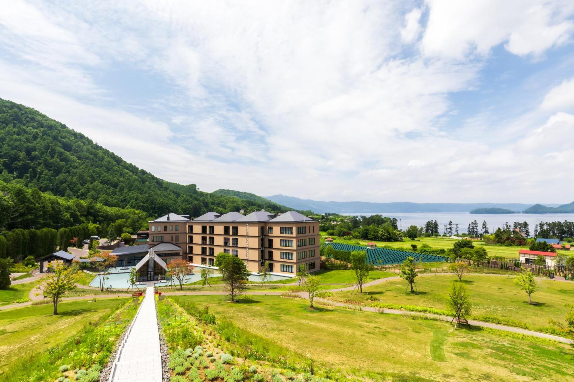 Lake Toya Tsuruga Resort Hikarinouta 도야코정 외부 사진