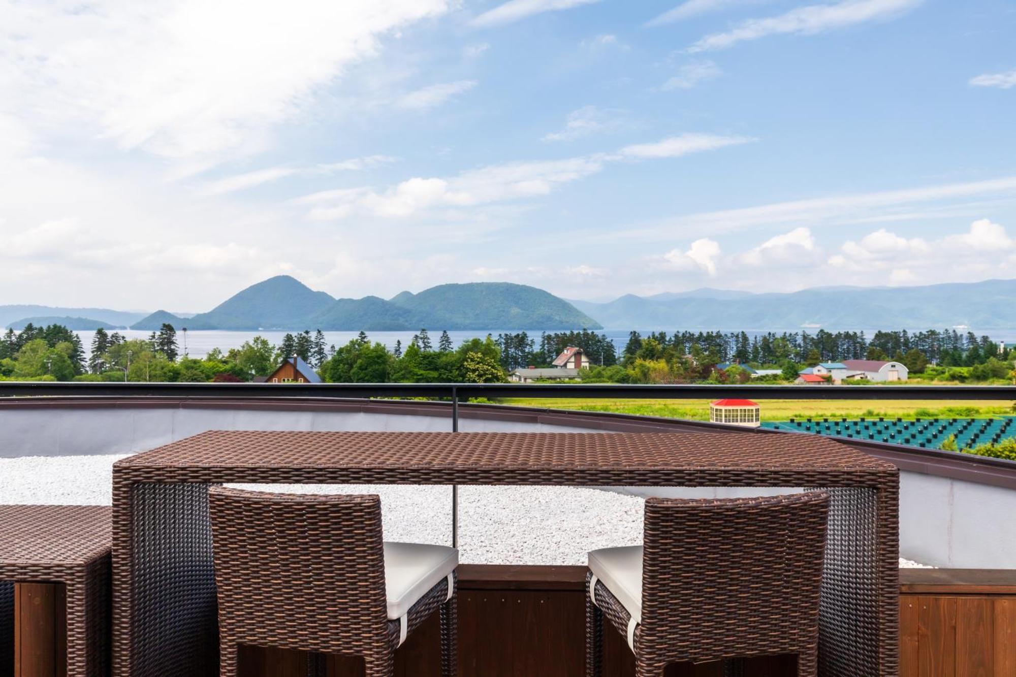 Lake Toya Tsuruga Resort Hikarinouta 도야코정 외부 사진