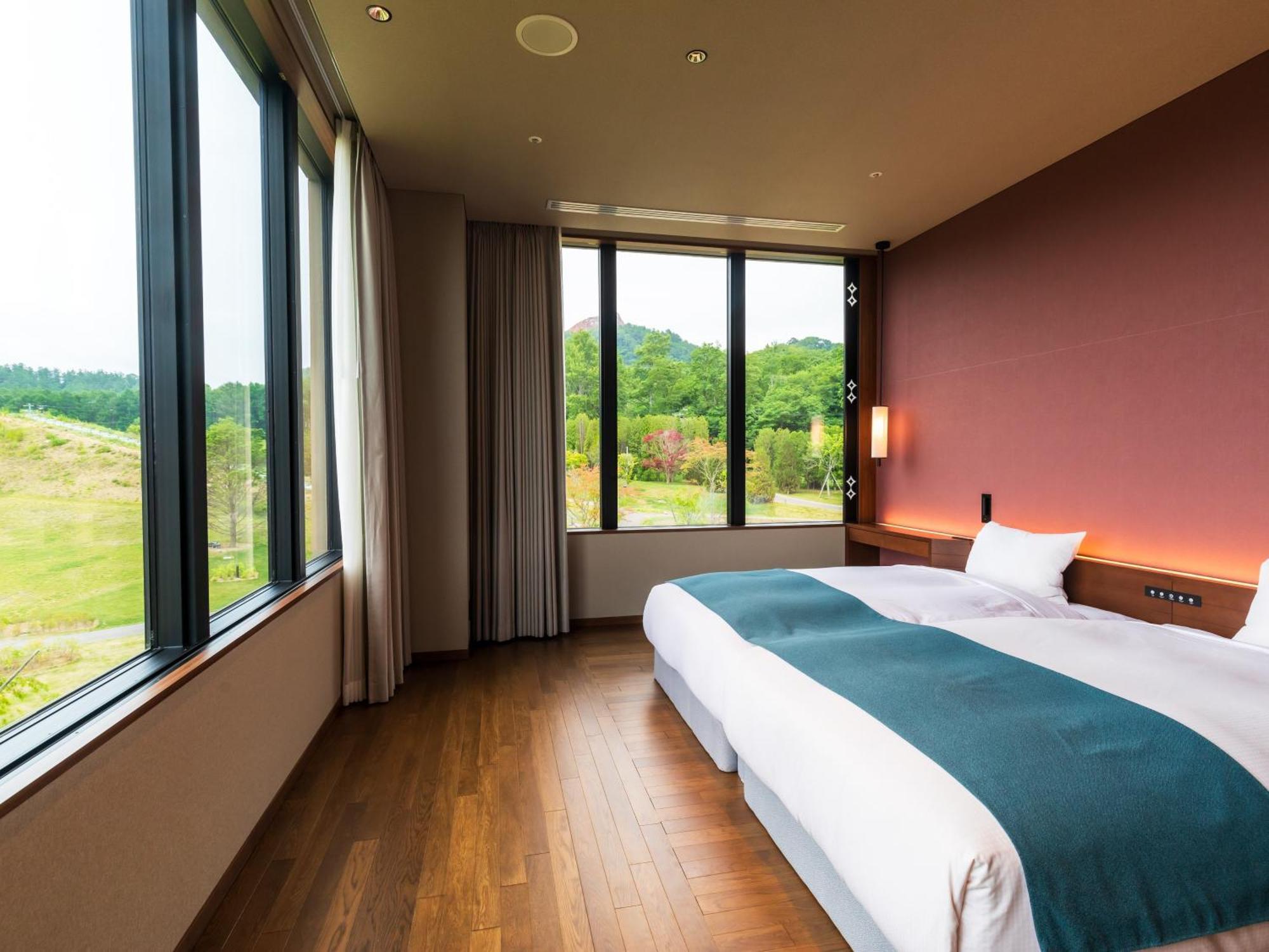 Lake Toya Tsuruga Resort Hikarinouta 도야코정 객실 사진